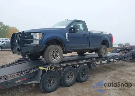 2019 Ford F-250 Xl из США, поврежденный, VIN 1FTBF2B60KEC70758